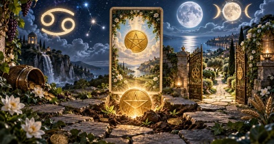 Rak - Tarot za 21. septembar: As pentakla otvara mogućnost za konkretnu korist koju niste imali u planu
