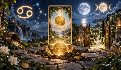 Rak - Tarot za 21. septembar: As pentakla otvara mogućnost za konkretnu korist koju niste imali u planu