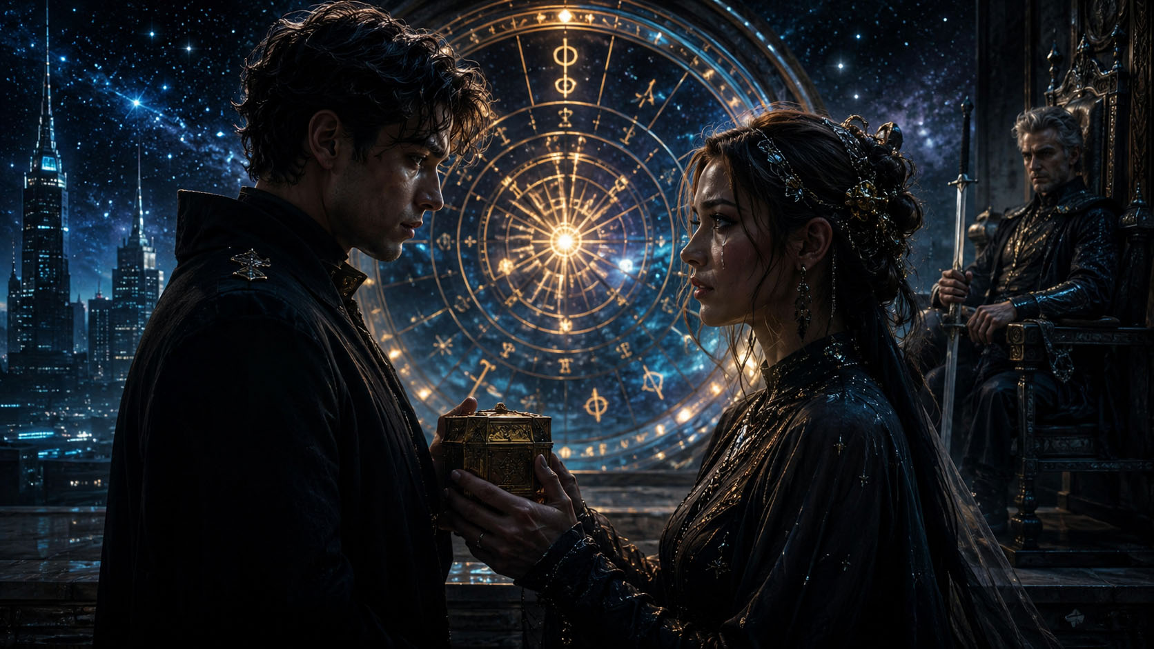 Tarot, Tarot online čitanje, Tarot besplatno online, tarot karte, tarot online, besplatni tarot, ljubavni tarot Vodolija, Točak sudbine tarot karta, 4 novčića značenje, Kralj mačeva tarot, sudbinska ljubavna promena, mojznak, mojznak.rs