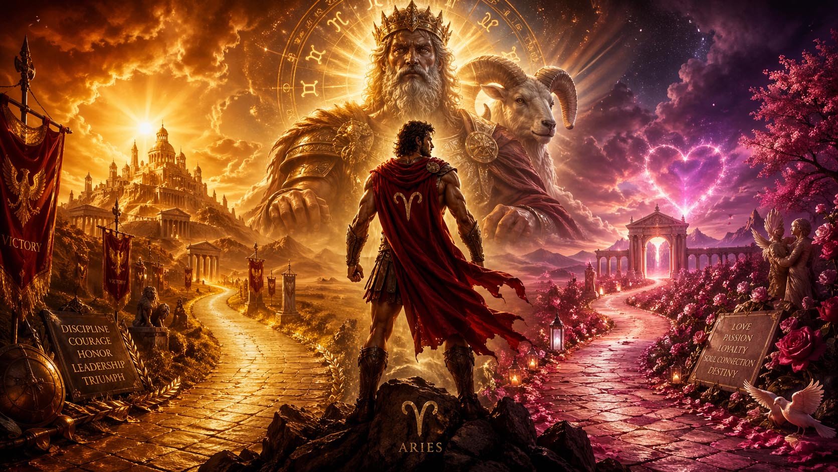 Tarot, Tarot online čitanje, Tarot besplatno online, tarot karte, tarot online, besplatni tarot, Ovan, ljubav, odluka, pobeda, uspeh