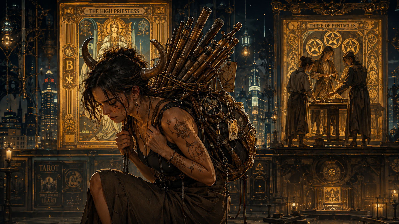 Tarot, Tarot online čitanje, Tarot besplatno online, tarot karte, tarot online, besplatni tarot, Bik tarot maj, Sveštenica tarot karta, 10 štapova značenje, 3 novčića tarot, poslovna saradnja, emotivna tajna, mojznak, mojznak.rs