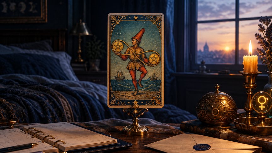 Bik 19. oktobar 2026, dnevni tarot horoskop, Dvojka pentakla, prioritete i raspored, posao i obaveze, vest koja menja plan, MojZnak, mojznakrs