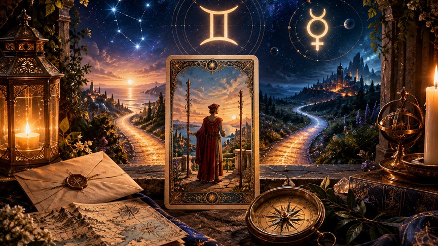 Blizanci 29. oktobar 2026, dnevni tarot horoskop, Dvojka štapova, nova ideja, ponuda i izbor, posao i ljubav, MojZnak, mojznakrs