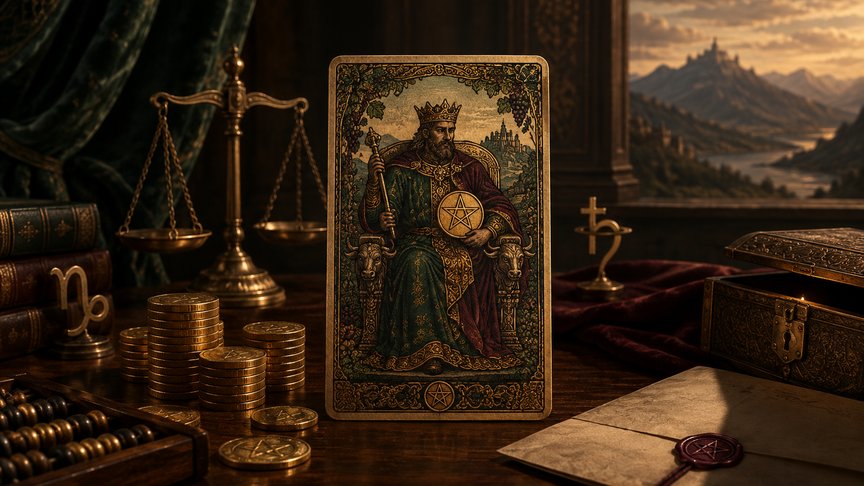 Jarac 18. oktobar 2026, dnevni tarot horoskop, Kralj pentakla, finansijski dogovor, oprez pri ugovoru, posao i novac, MojZnak, mojznakrs