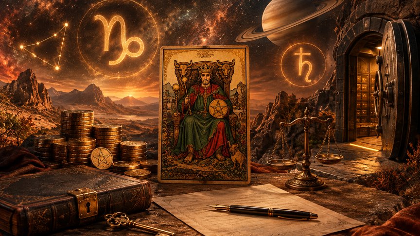 Jarac 30. oktobar 2026, dnevni tarot horoskop, Kralj pentakla, finansijski dogovor, oprez u poslu, stabilnost i novac, MojZnak, mojznakrs
