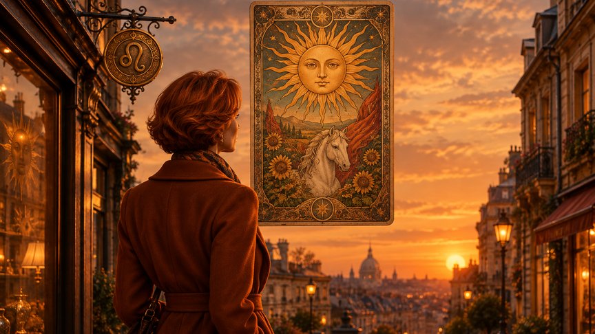 Lav 19. oktobar 2026, dnevni tarot horoskop, Sunce tarot karta, samopouzdanje i uspeh, posao i ljubav, zavist iz okoline, MojZnak, mojznakrs