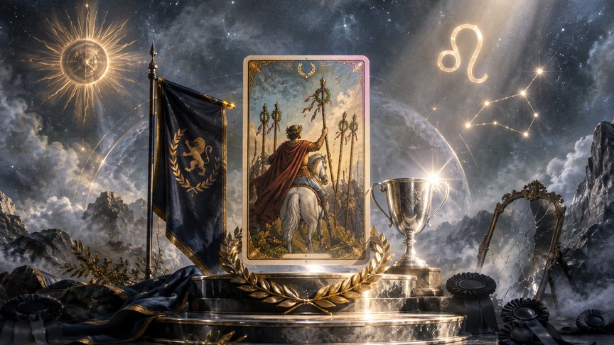 Lav 22. oktobar 2026, dnevni tarot horoskop, Šestica štapova, priznanje za trud, ljubomora na poslu, ljubavni tarot za Lava, MojZnak, mojznakrs