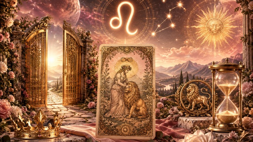 Lav 29. oktobar 2026, dnevni tarot horoskop, Snaga tarot karta, kontrola nad situacijom, strpljenje i prednost, posao i finansije Lav, MojZnak, mojznakrs