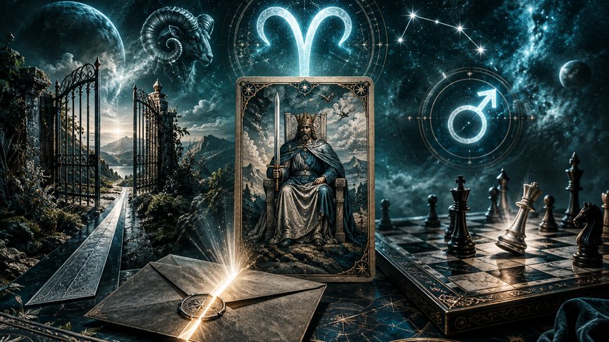 Ovan 21. oktobar 2026, dnevni tarot horoskop, Kralj mačeva, razgovor i odluka, ljubav i posao, promena plana, MojZnak, mojznakrs