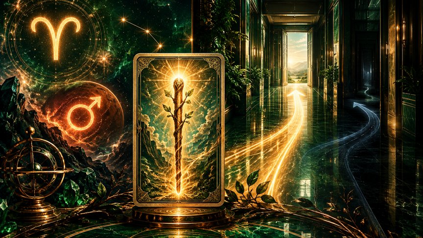 Ovan 29. oktobar 2026, dnevni tarot horoskop, As štapova, inicijativa na poslu, brzi odgovor, tarot za Ovna, MojZnak, mojznakrs