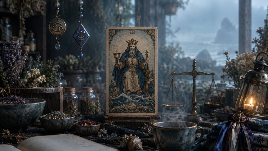 Rak 19. oktobar 2026, dnevni tarot horoskop, Kralj pehara, smiren razgovor, emotivna reakcija, ljubav i odnosi, MojZnak, mojznakrs