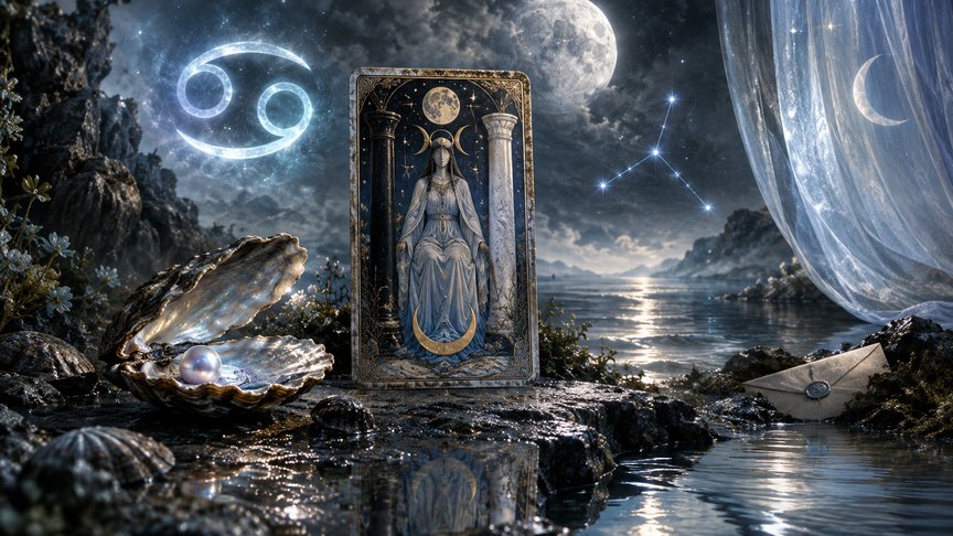 Rak 21. oktobar 2026, dnevni tarot horoskop, Sveštenica tarot, intuicija i znakovi, skrivena namera, ljubav i posao, MojZnak, mojznakrs