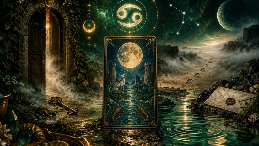 Rak 22. oktobar 2026, dnevni tarot horoskop, Mesec tarot, povratak iz prošlosti, nejasne namere, ljubav i intuicija, MojZnak, mojznakrs