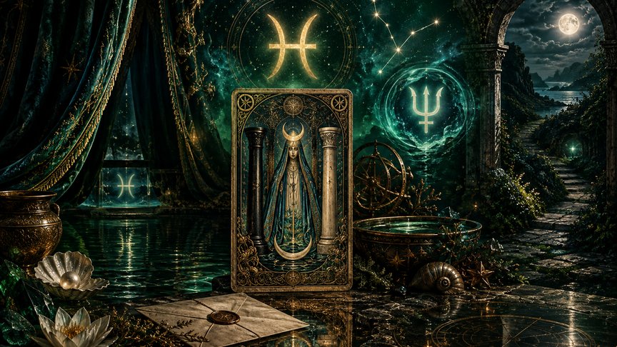 Ribe 27. oktobar 2026, dnevni tarot horoskop, Sveštenica, intuicija i znakovi, ljubav i posao, skrivena istina, MojZnak, mojznakrs