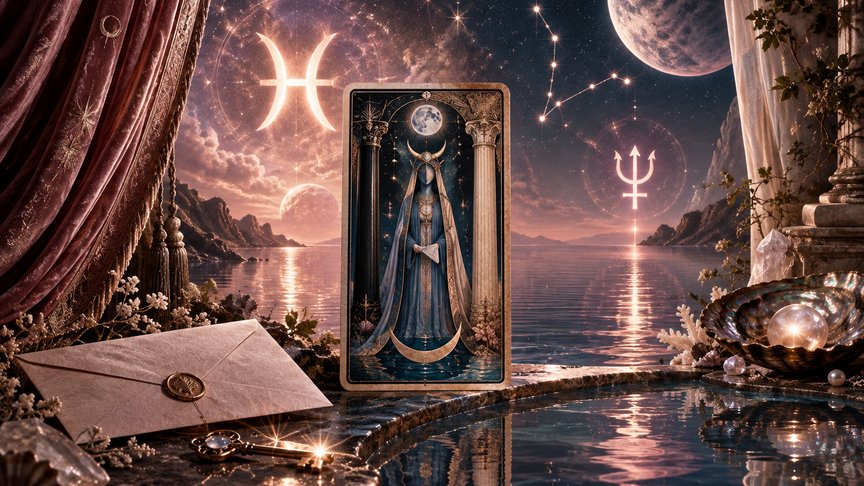 Ribe 29. oktobar 2026, dnevni tarot horoskop, Sveštenica, intuicija i prećutkivanje, ljubav i posao, skriveni detalj, MojZnak, mojznakrs