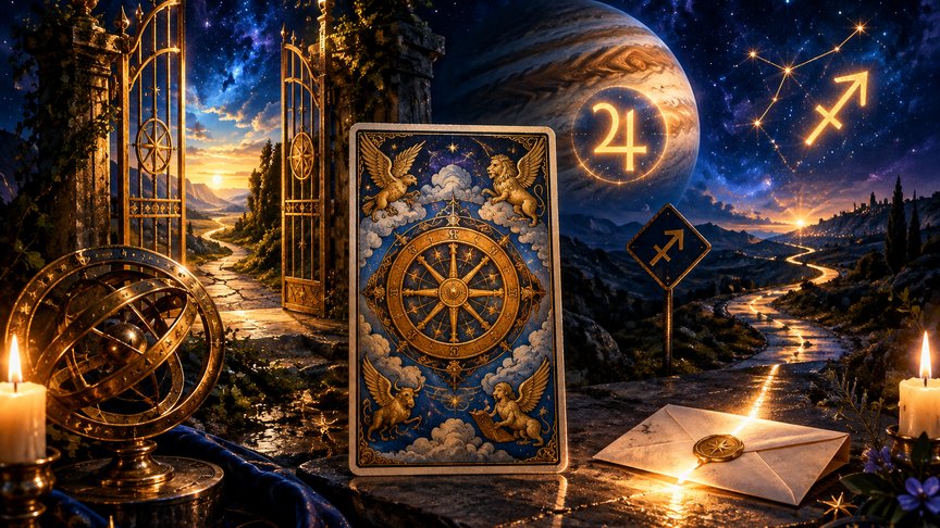 Strelac 28. oktobar 2026, dnevni tarot horoskop, Točak sreće, povratak prilike, posao i ljubav, brza reakcija, MojZnak, mojznakrs