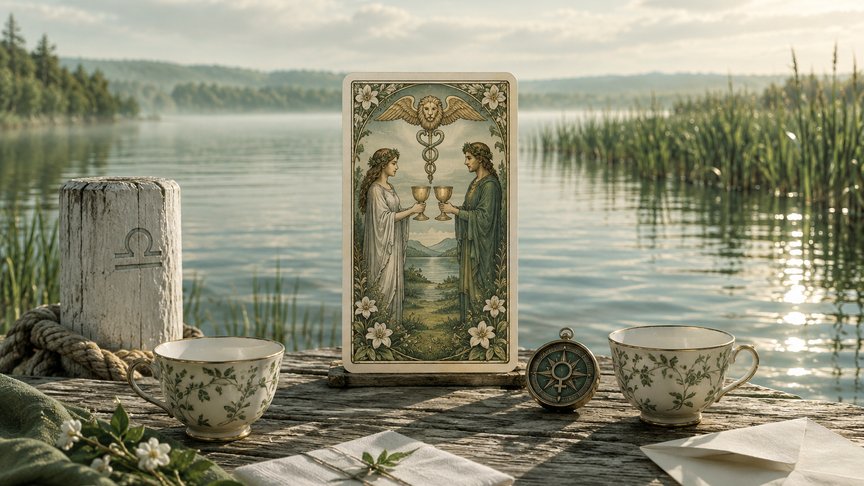 Vaga 19. oktobar 2026, dnevni tarot horoskop, Dvojka pehara, iskren razgovor, ljubavni odnos, toplija bliskost, MojZnak, mojznakrs