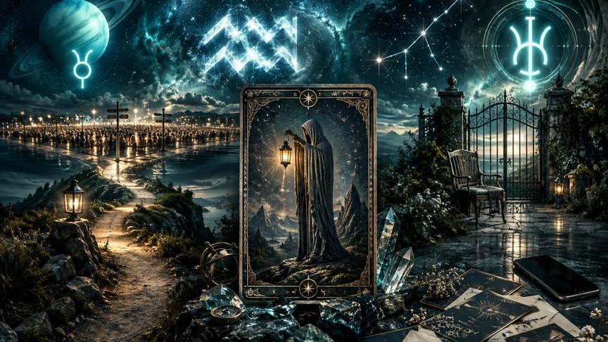 Vodolija 23. oktobar 2026, dnevni tarot horoskop, Pustinjak, tuđa mišljenja, emotivno odsustvo, ljubav i posao, MojZnak, mojznakrs