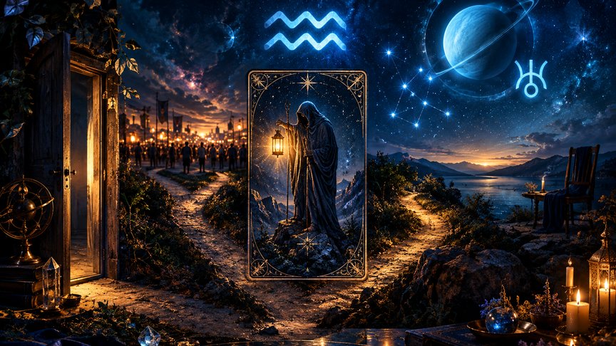 Vodolija 30. oktobar 2026, dnevni tarot horoskop, Pustinjak, unutrašnji kompas, odsustvo u odnosu, ljubav i posao, MojZnak, mojznakrs