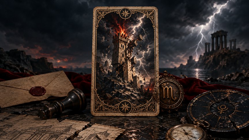 Škorpija 16. oktobar 2026, dnevni tarot horoskop, Kula, otkazivanje plana, finansije i ljubav, skriveni problem, MojZnak, mojznakrs